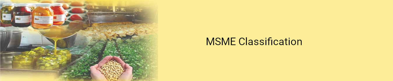 MSME Classification