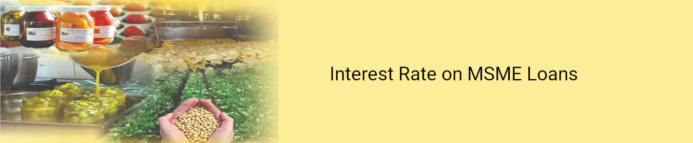 Interest Rate on MSME Loans